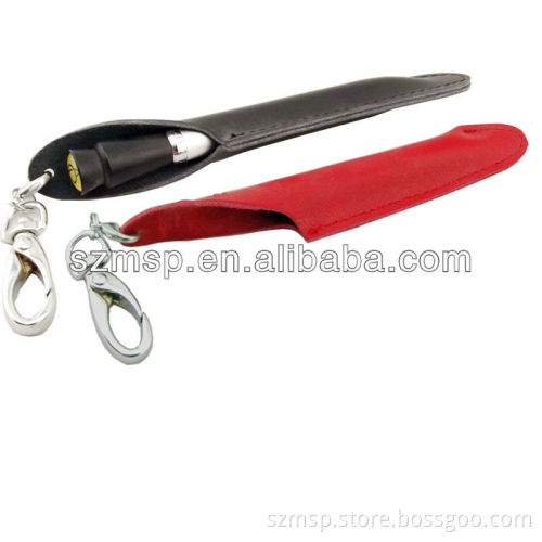 Genuine leather pen holder